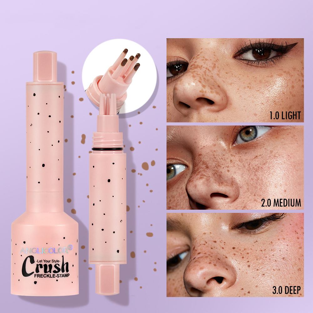 Beauty Mark Makeup - قلم ختم النمش الاصطناعي للوجه، مكياج
