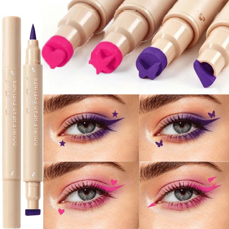 قلم آيلاينر مزدوج الأطراف بتصم - مراجعة Beauty Mark Makeup وسعره