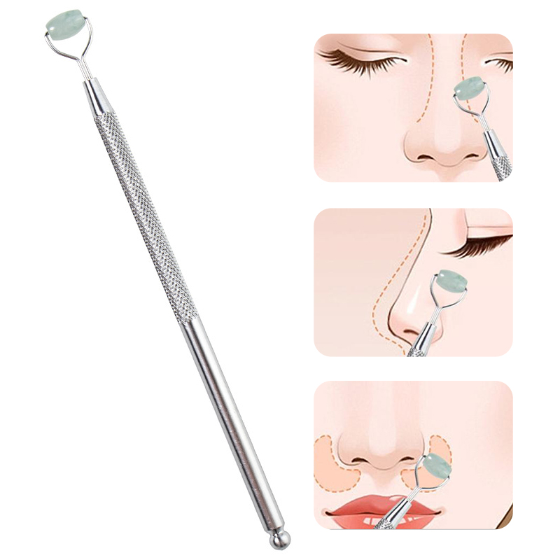 العين المضادة للتجاعيد طبيعية  - مراجعة Jade Roller Gua Sha وسعره