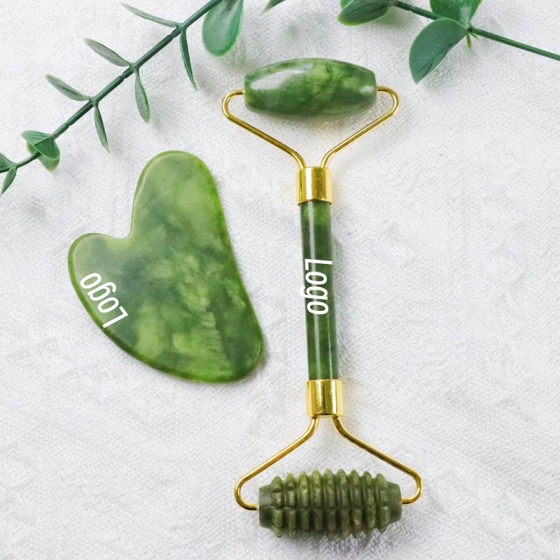 مجموعة أسطوانة اليشم وغوا شا م - مراجعة Jade Roller Gua Sha وسعره