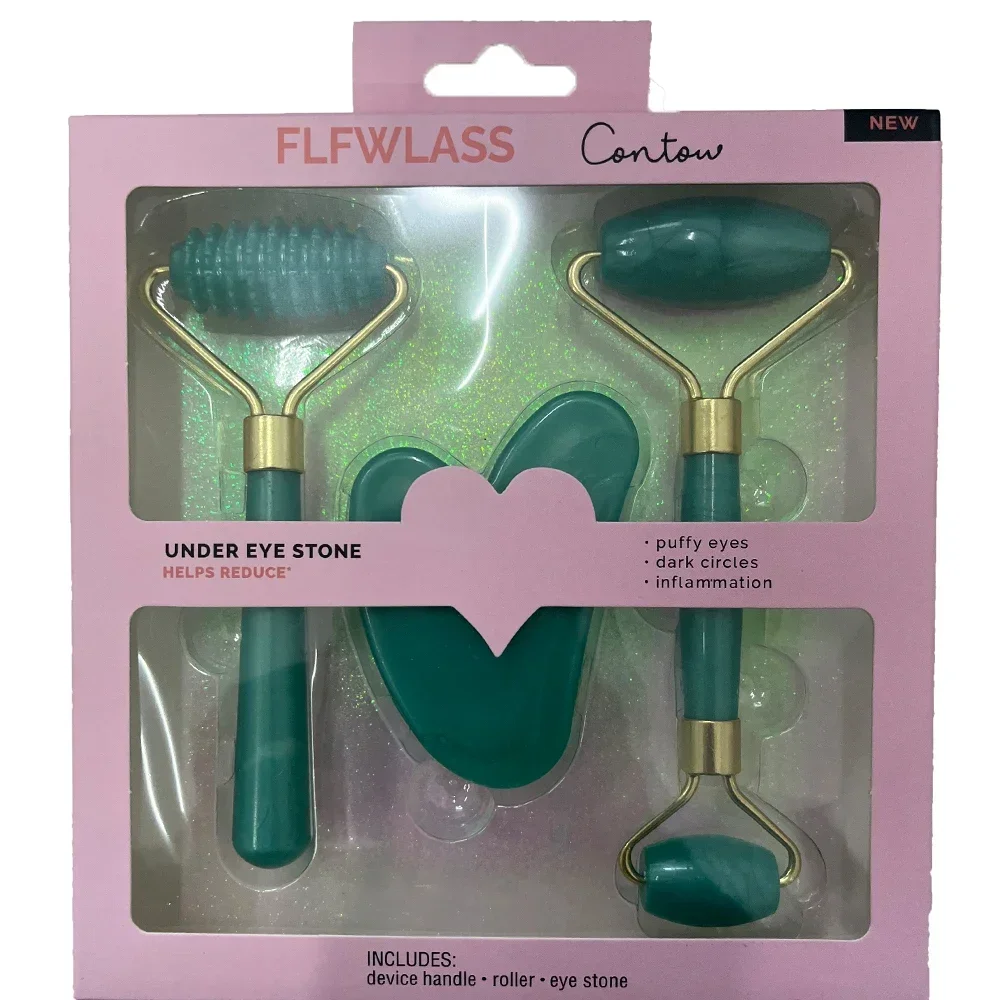 الراتنج الأسطوانة مدلك للوجه ا - مراجعة Jade Roller Gua Sha وسعره