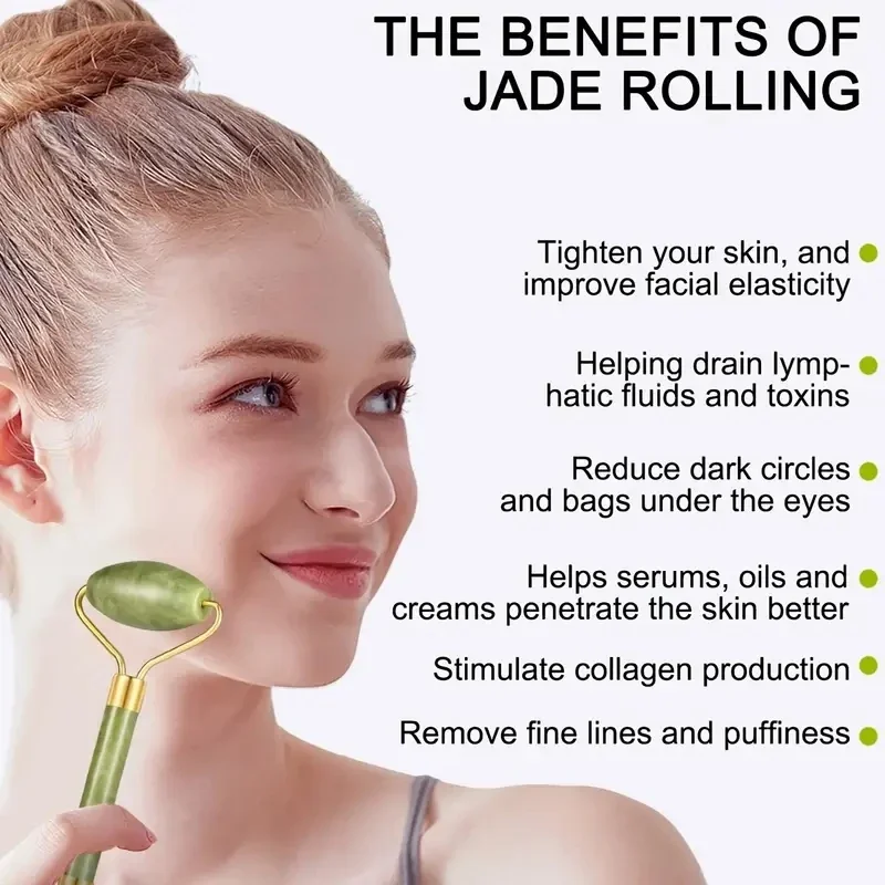أداة تدليك الوجه والجسم من الي - مراجعة Jade Roller Gua Sha وسعره