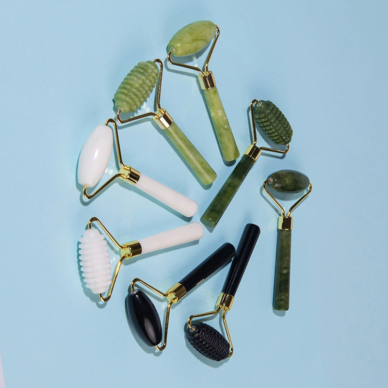 جديد Xiuyan اليشم الأسطوانة ال - مراجعة Jade Roller Gua Sha وسعره