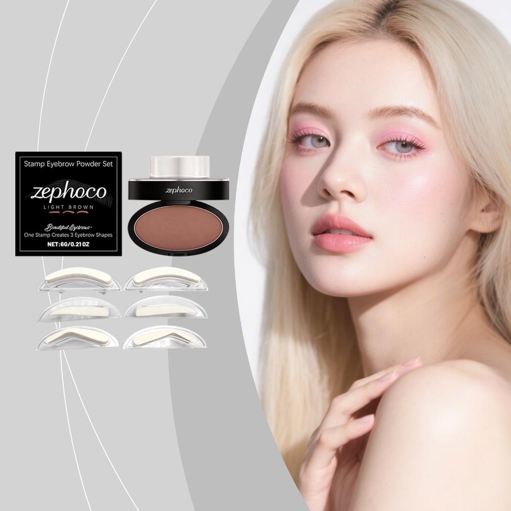 طقم بودرة الحواجب الطبيعية مع  - مراجعة Beauty Mark Makeup وسعره